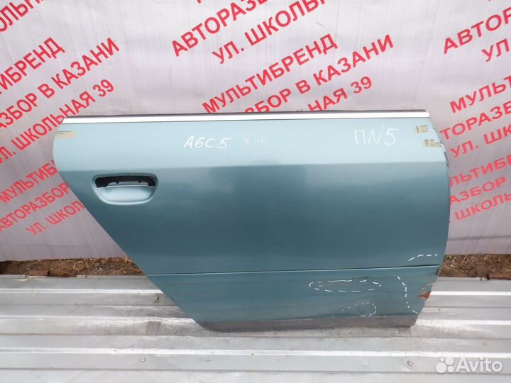 Дверь задняя правая Audi A6 C5
