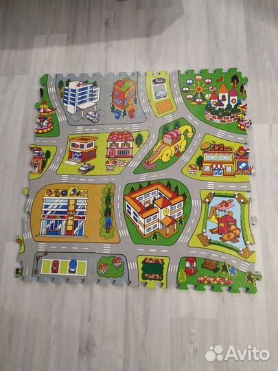 Коврик пазл