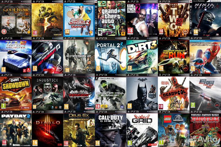 Игры PS3