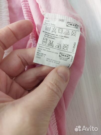 Простынь на резинке 120 60 IKEA