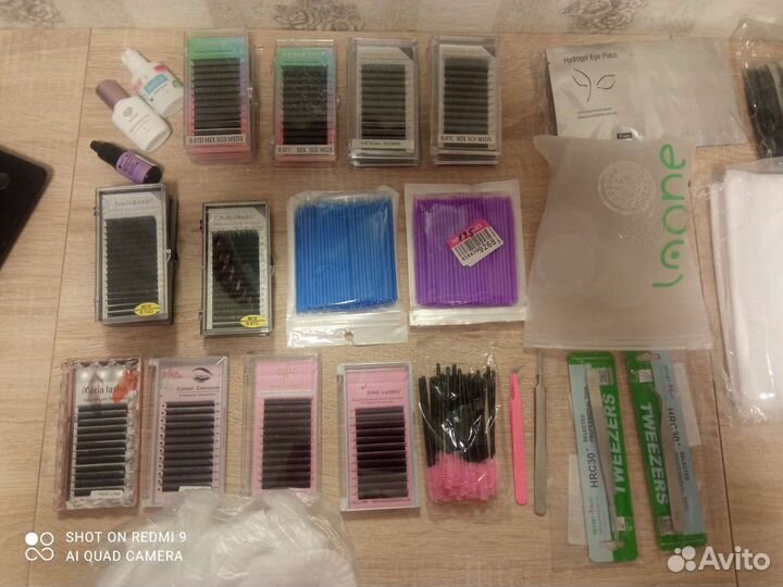 Ресницы для наращивания пучки