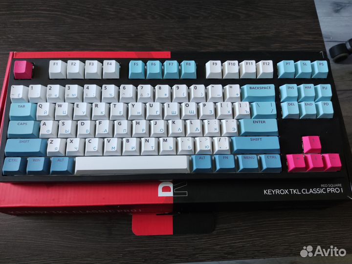 Игровая мышка и клавиатура red square