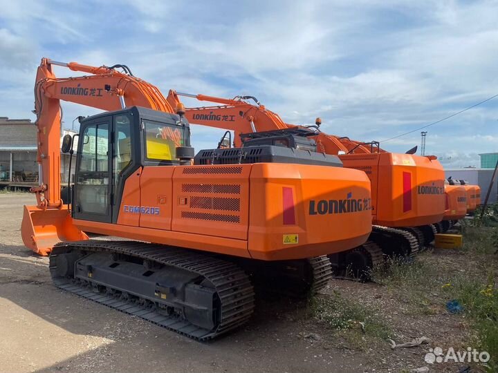 Гусеничный экскаватор Lonking CDM6205, 2024