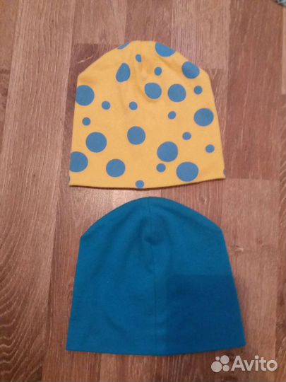 Шапки тонкие, кепка, панамка на 1 годик