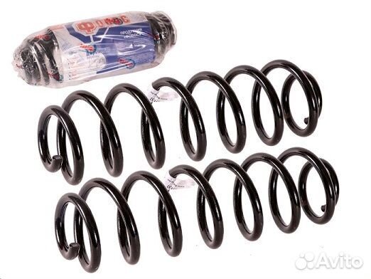 Пружина задняя Octavia A5 усиленная 2шт (Фобос)