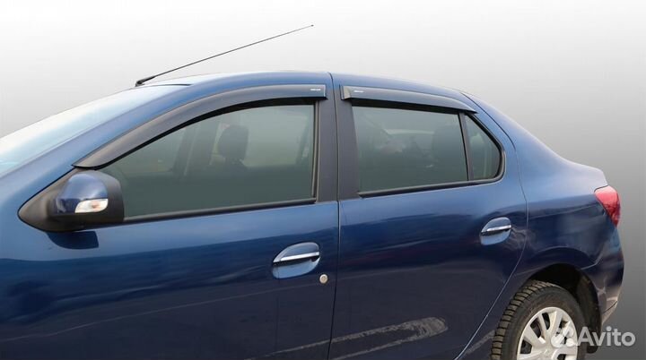 Дефлекторы окон ветровики Rеnаult Logan Логан 2