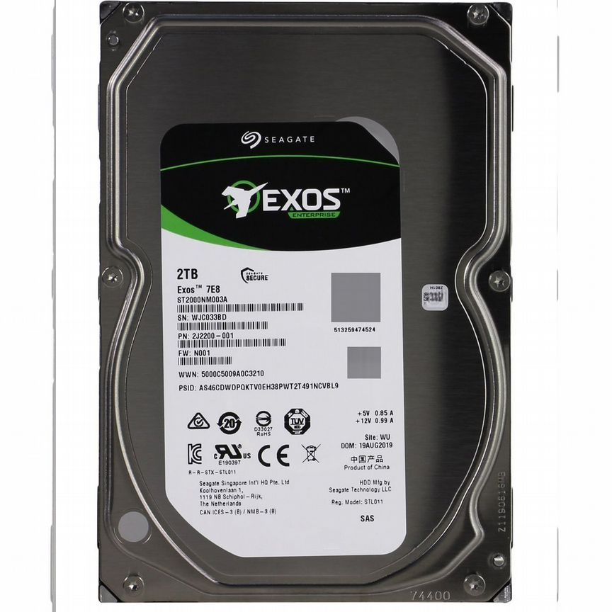 [ST2000NM003A] Жесткий Диск Seagate 2tb 12g Sas 3,5 St2000nm003a