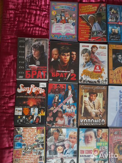 DVD, MP3, CD, диски, много