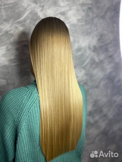 Кератиновое выпрямление