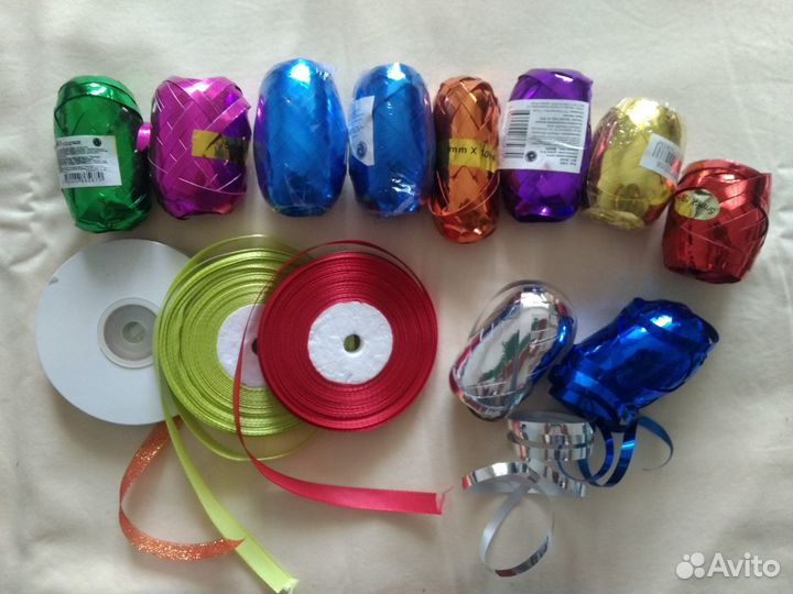 Упаковочная лента (праздничная)