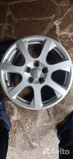 Литые диски r17 на audi бу