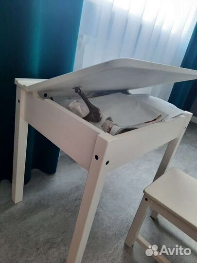 Детский стол и стул IKEA