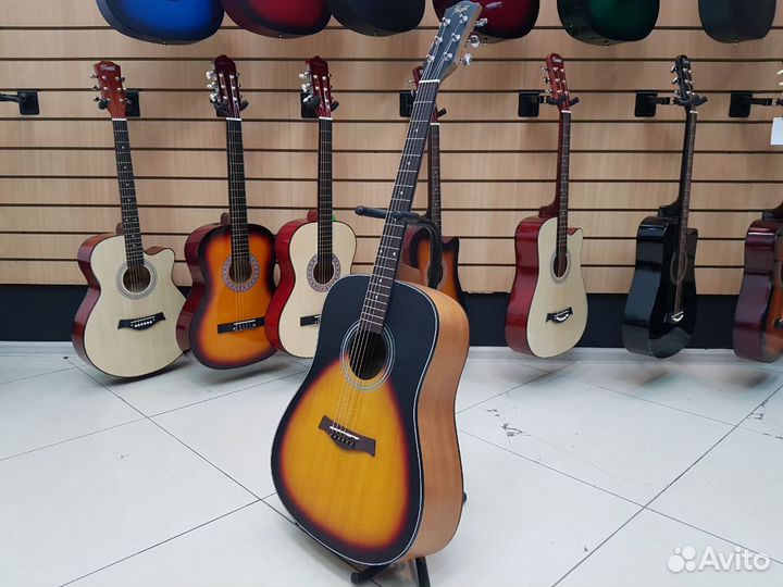 Акустическая гитара Flight D-175 SB
