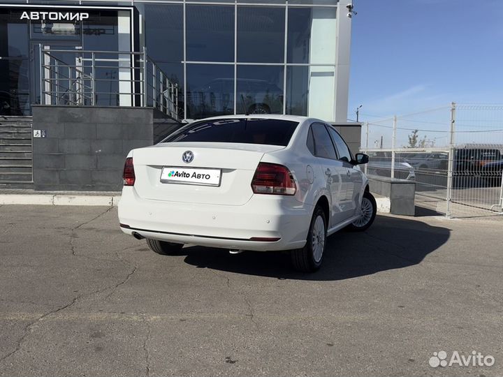 Volkswagen Polo 1.6 AT, 2015, 138 014 км