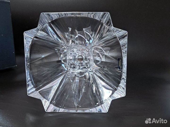 Ваза хрустальная из богемского хрусталя Чехия