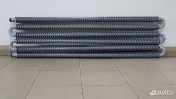 Регистры отопления из оребренной трубы