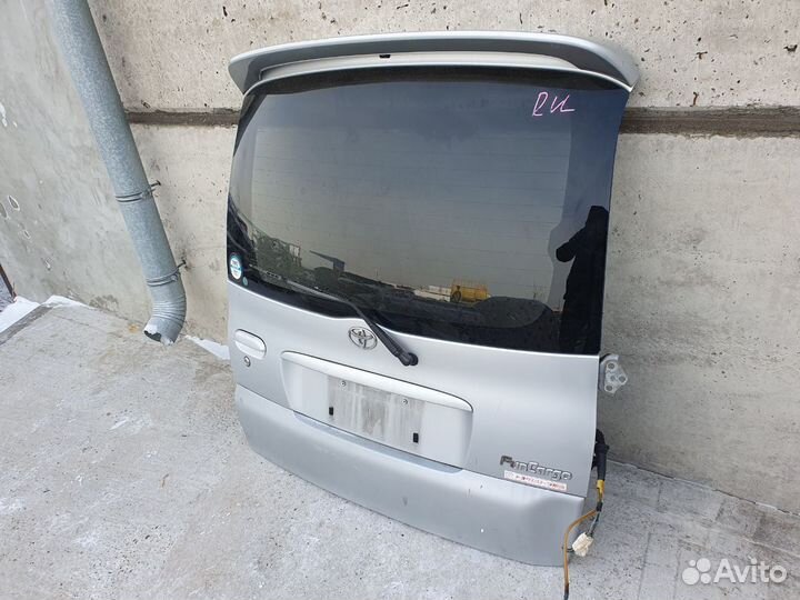 Дверь задняя багажника Funcargo NCP20 Серебро