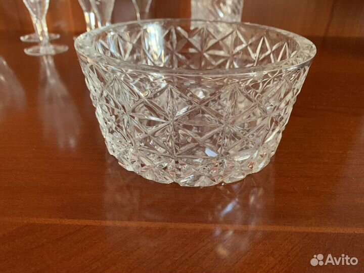 Фужеры и салатники хрустальные СССР