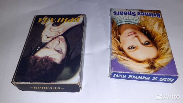 Карты коллекционные игральные бригада бритни спирс
