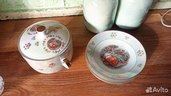 Набор столовой посуды Мадонна, ГДР