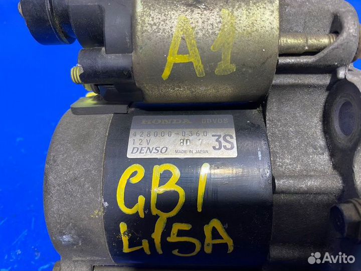 Стартер Honda Mobilio GB1 L15A