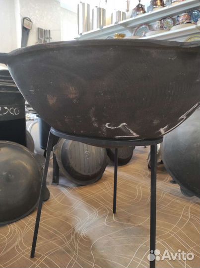 Казан Узбекский чугунный 50л