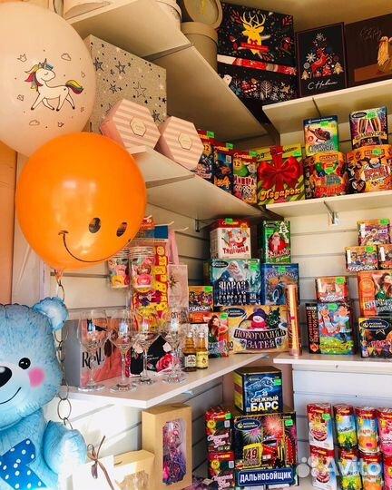 Салюты, гелиевые шары