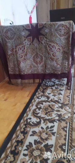 Павлопосадский платок 125*125 новый