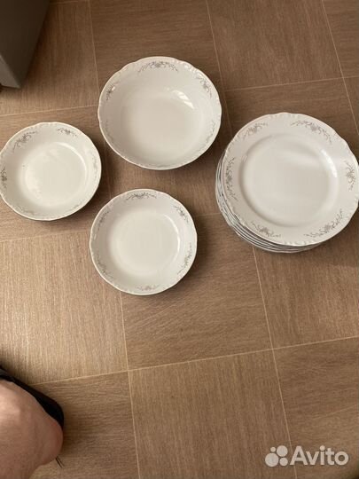 Фарфоровые тарелки thun
