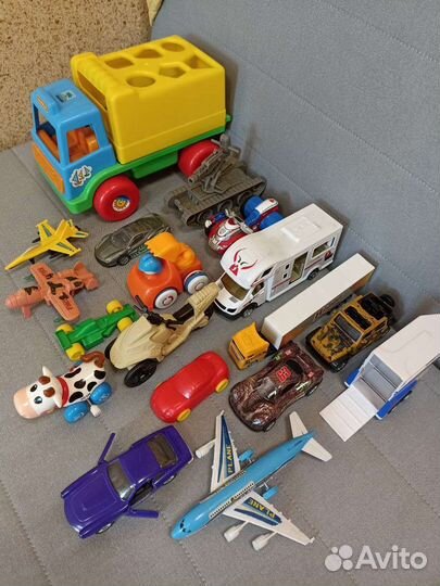 Машинки, самолёты пакетом