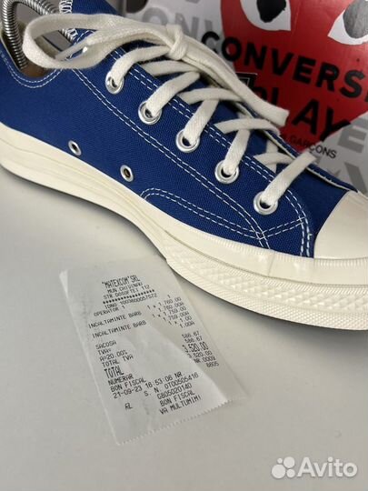 Кеды converse play comme des garcons