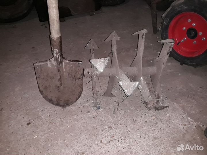 Вспашка огородов мотоблоком