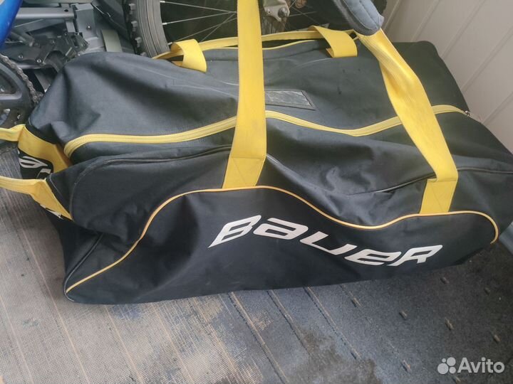 Хоккейный баул на колесах bauer
