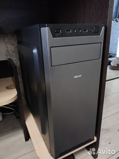 Игровой пк i3 6100/rx560