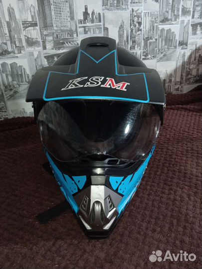 Кроссовый шлем KSM