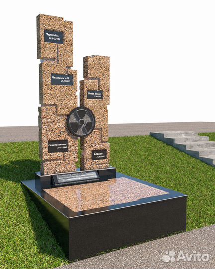 Дизайн памятника. Проектирование. 3D макет