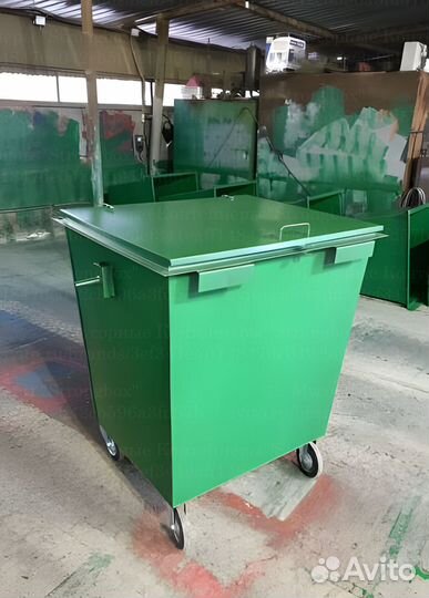 Евроконтейнер мусорный 1,1 м3 L2818