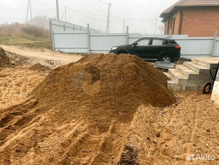 Песок на брусчатку