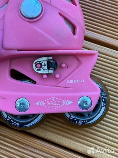 Раздвижные ролики Roces для девочки