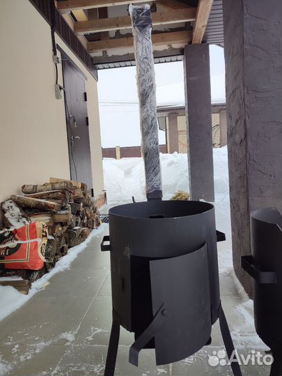 Печь под казан