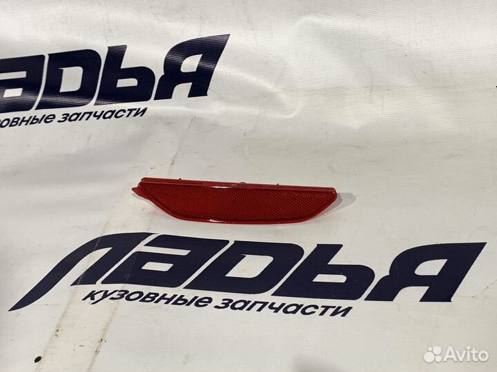 Катафот заднего бампера Kia Rio(11-14) левый