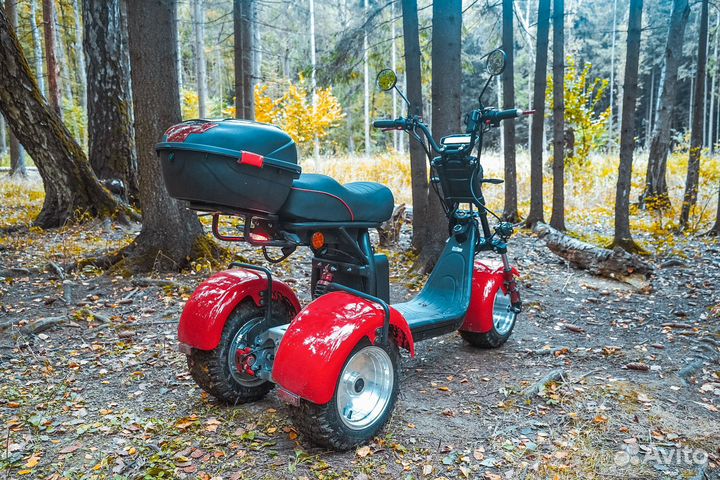 Электротрицикл white siberia ikra 5000W