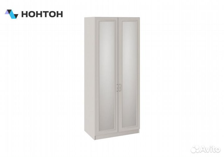 Шкаф 2-дверный Сабрина с зеркалами кашемир