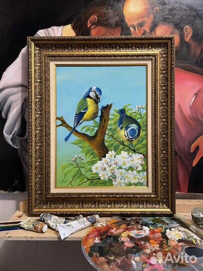 Птицы на ветке