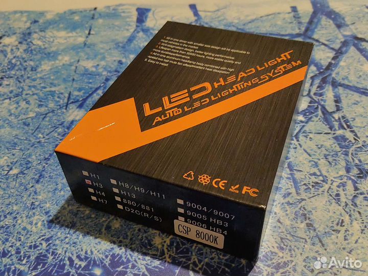 Автосвет светодиодные лампочки