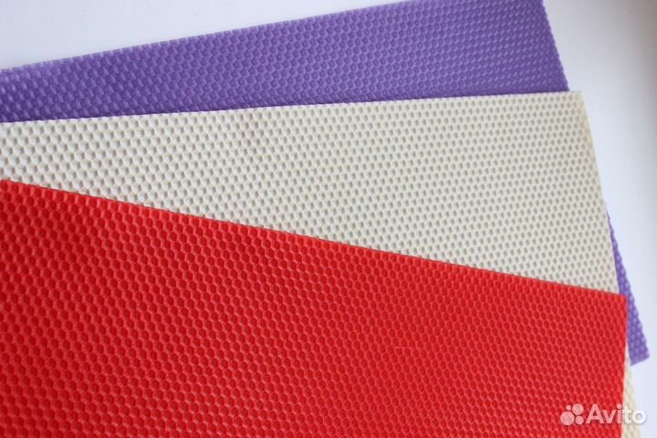 Вощина цветная