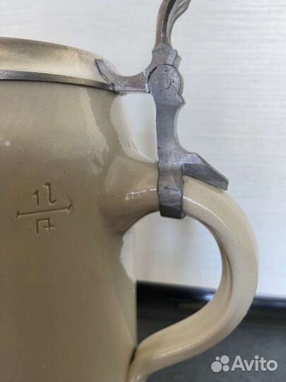 Пивная кружка 1 литр Германия, коллекционная