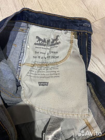 Мужские джинсы levis 514 w32 l30