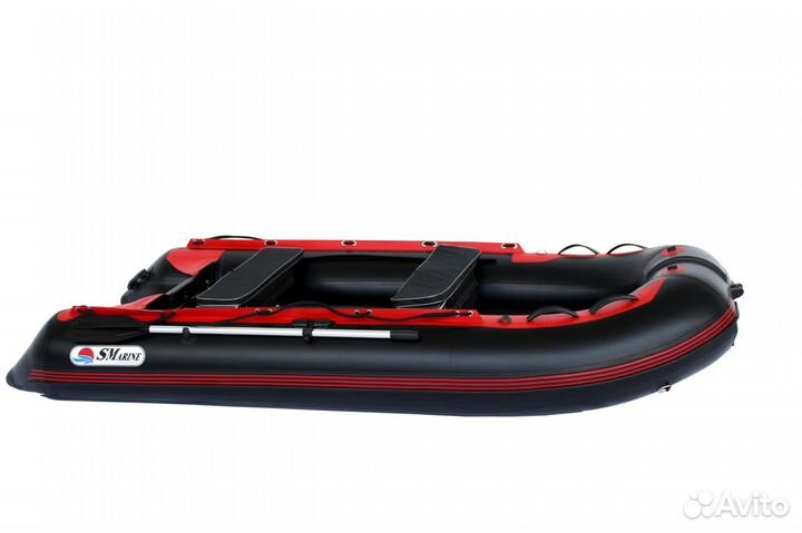Лодка Smarine strong 330 лодка броня (черная)