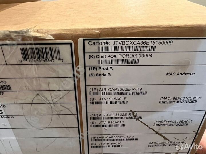 Точка доступа Cisco AIR-CAP3602E-R-K9